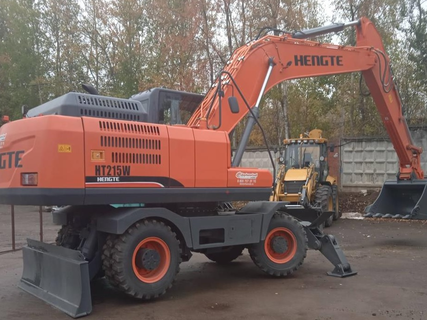 Колесный экскаватор HENGTE HT215W